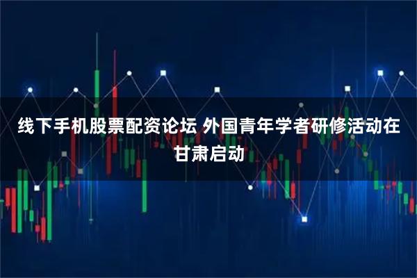 线下手机股票配资论坛 外国青年学者研修活动在甘肃启动